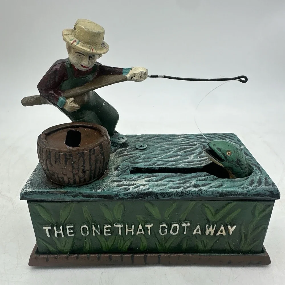 Classic Cast Iron Mechanical Bank 